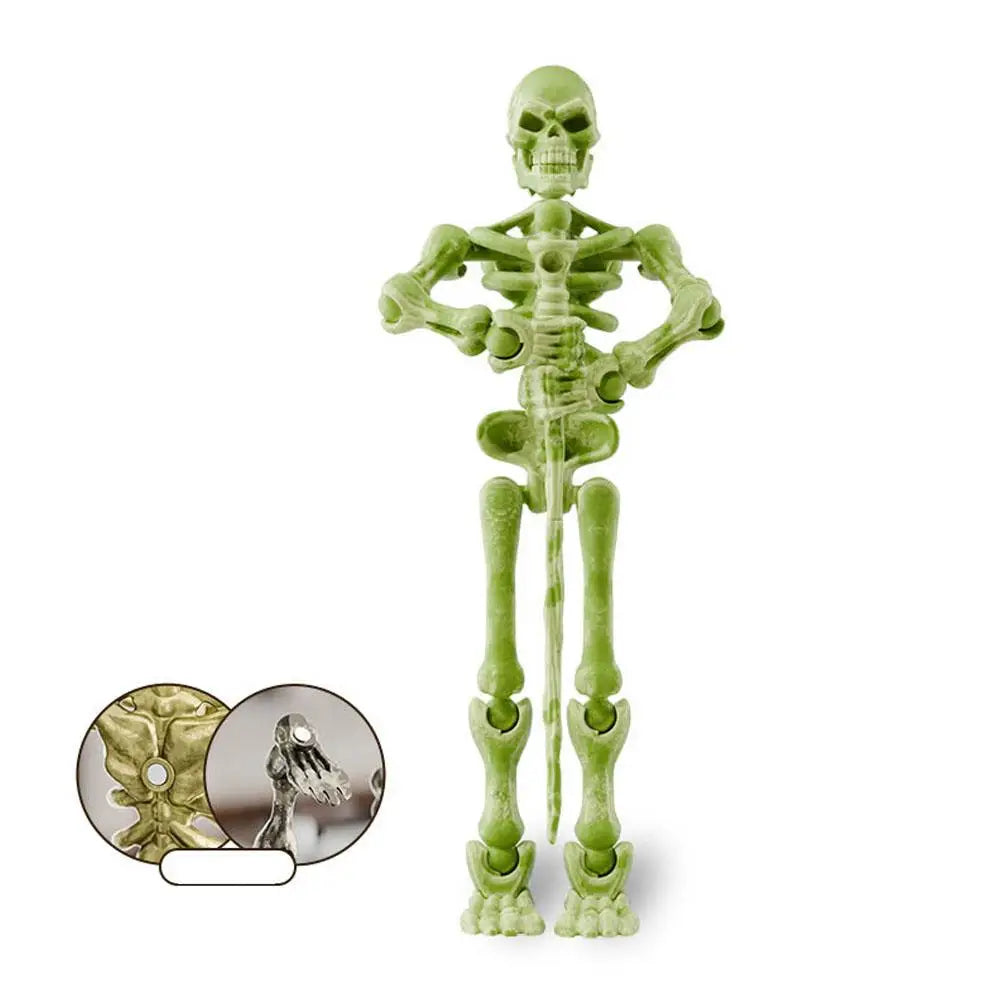 Mini Medieval Skeleton Figurines for Halloween Decor Peaceful Pleasures Health and Wellness E