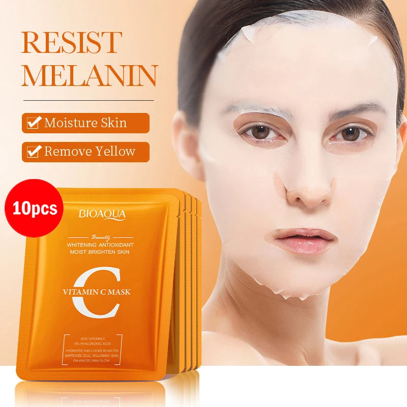 BIOAQUA Snail Hyaluronic Acid Retinol Face Mask 5/10 Pack