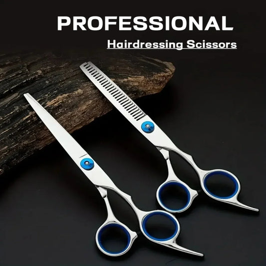 Professional Hairdressing Scissors – Cutting & Thinning 6.5" Hairdressing Scissors Peaceful Pleasures Health and Wellness