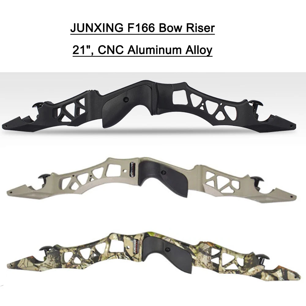 JUNXING F166 Recurve Bow Riser 30-60lbs Archery Hunting Shooting