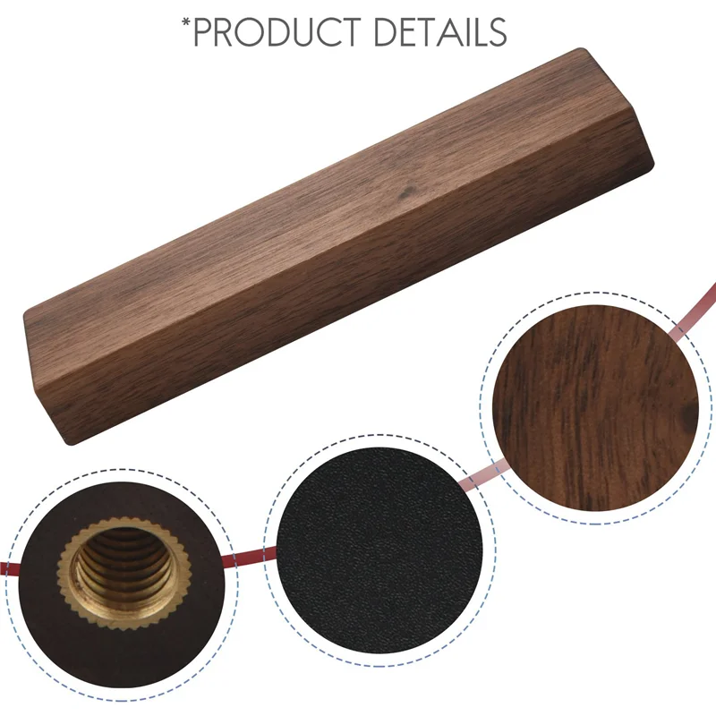 A36T-6X Wooden Chalkboard Tap Handle For Beer Keg Beer Tower Dispenser Beer Tap Bar Tools With Chalkboard Writable Christmas Peaceful Pleasures Health and Wellness