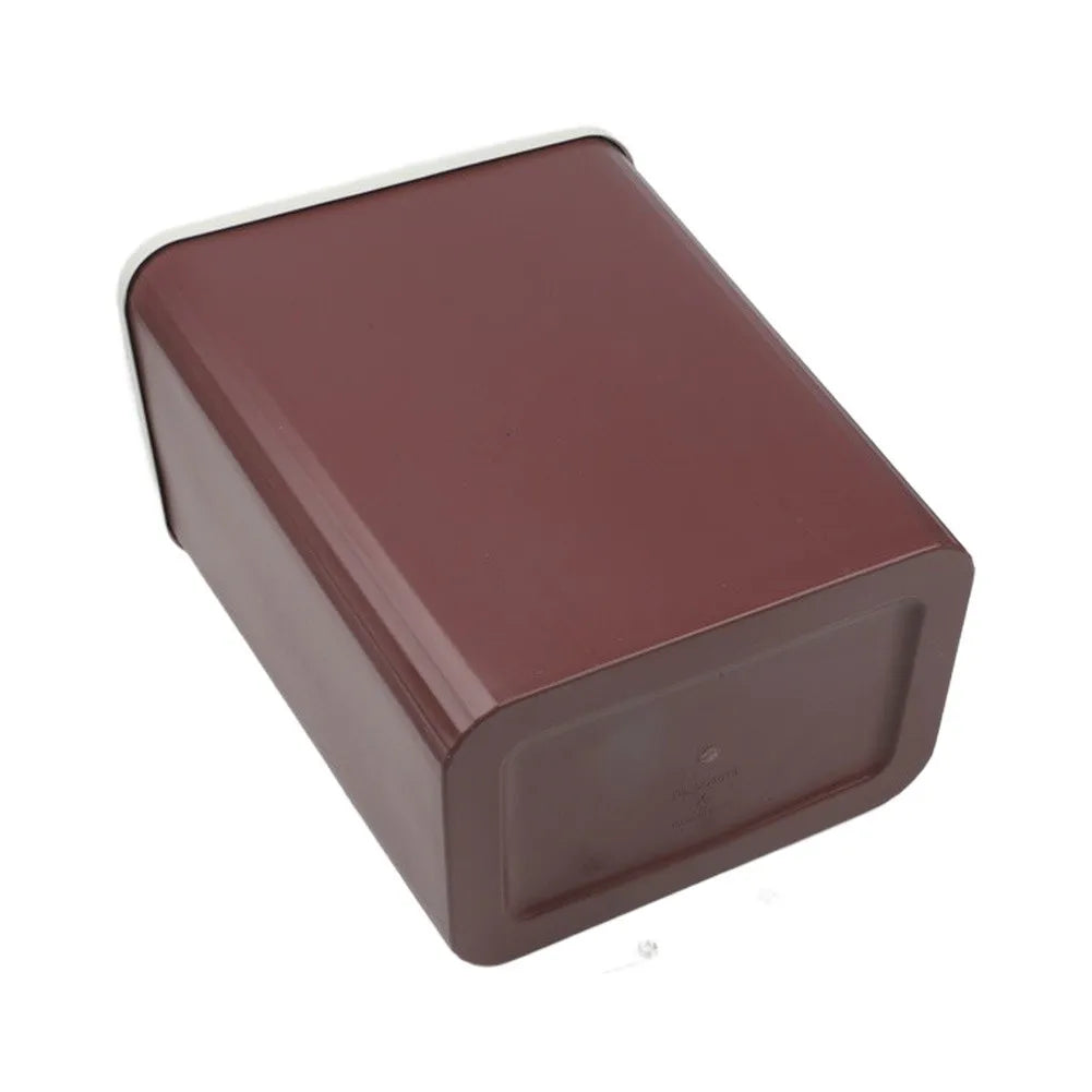 Stylish Household Trash Can Press Lid Bathroom Kitchen Living Room