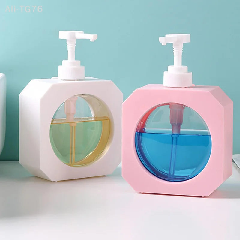 500ml Refillable Soap Dispenser Pump Bottle – Bath & Travel
