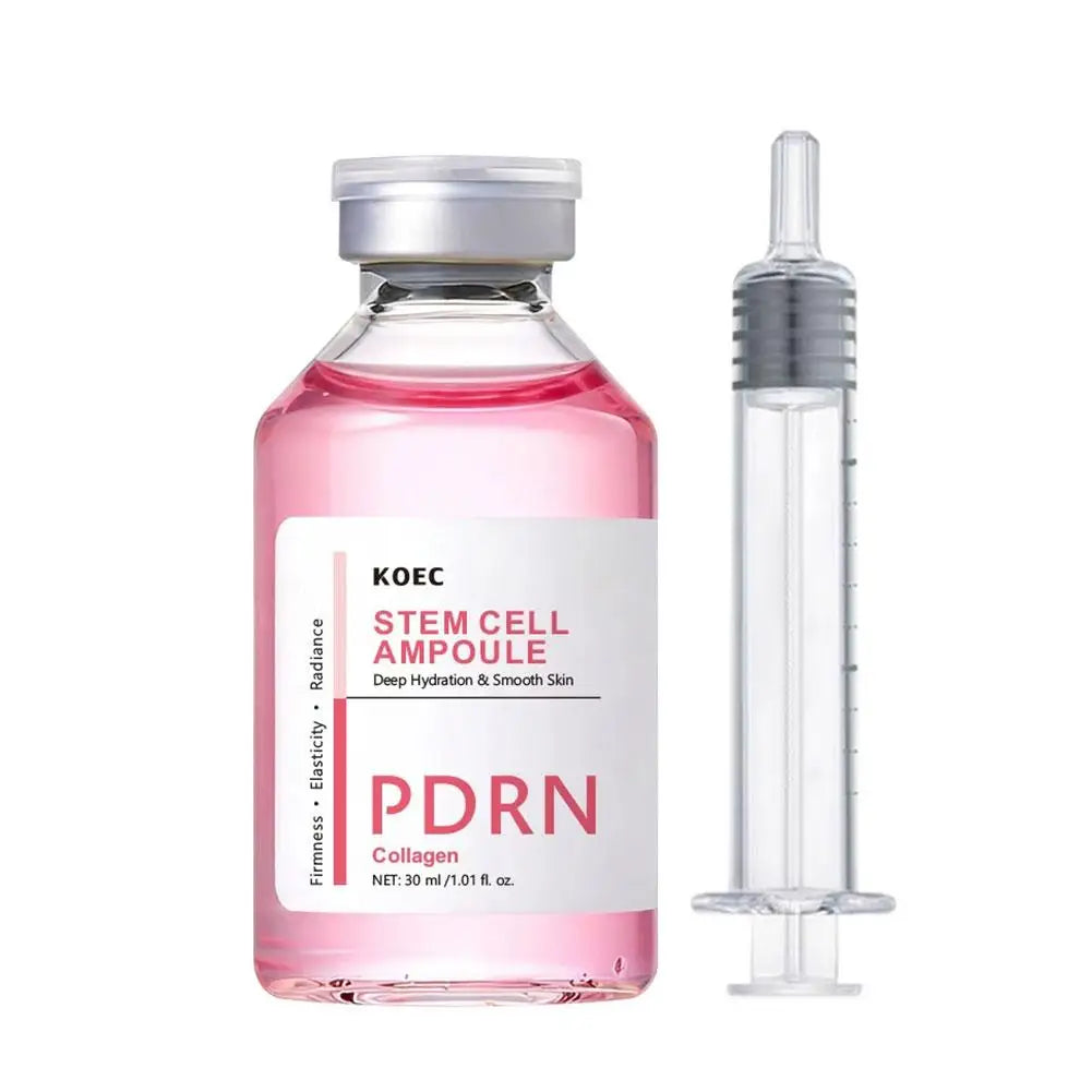 PDRN Collagen Ampoule Face Serum 30ml – Deep Hydration, Skin Barrier Repair & Brightening with Hyaluronic Acid Peaceful Pleasures Health and Wellness 30ml