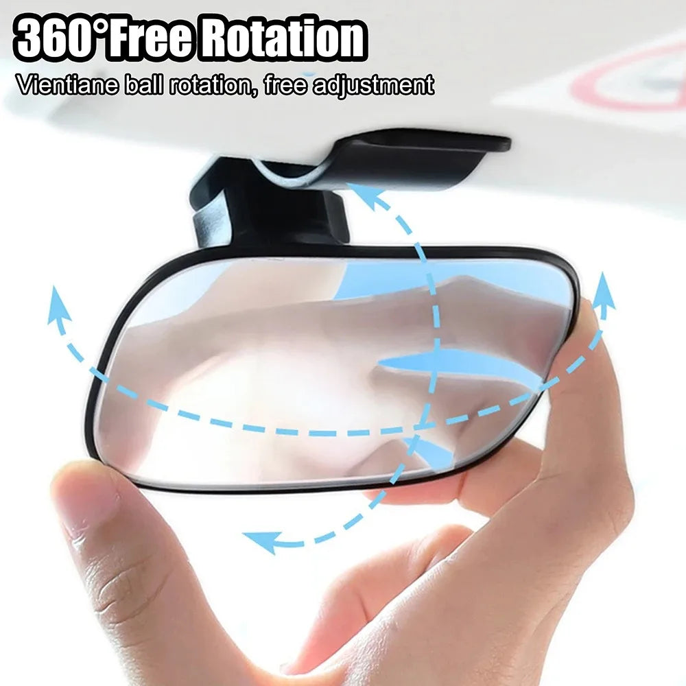 New 360 Degree Rotatable Adjustable Wide View Clear Reflection Safety Car Rearview Mirror For Windshield Infant Car Seats Peaceful Pleasures Health and Wellness