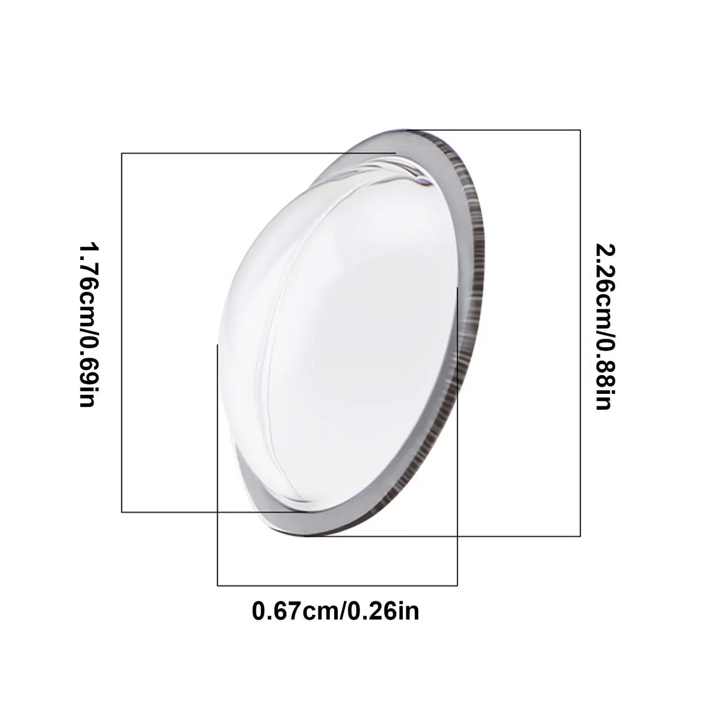 Car Backup Camera Lens Protector – Waterproof, Scratch-Guard 2pk