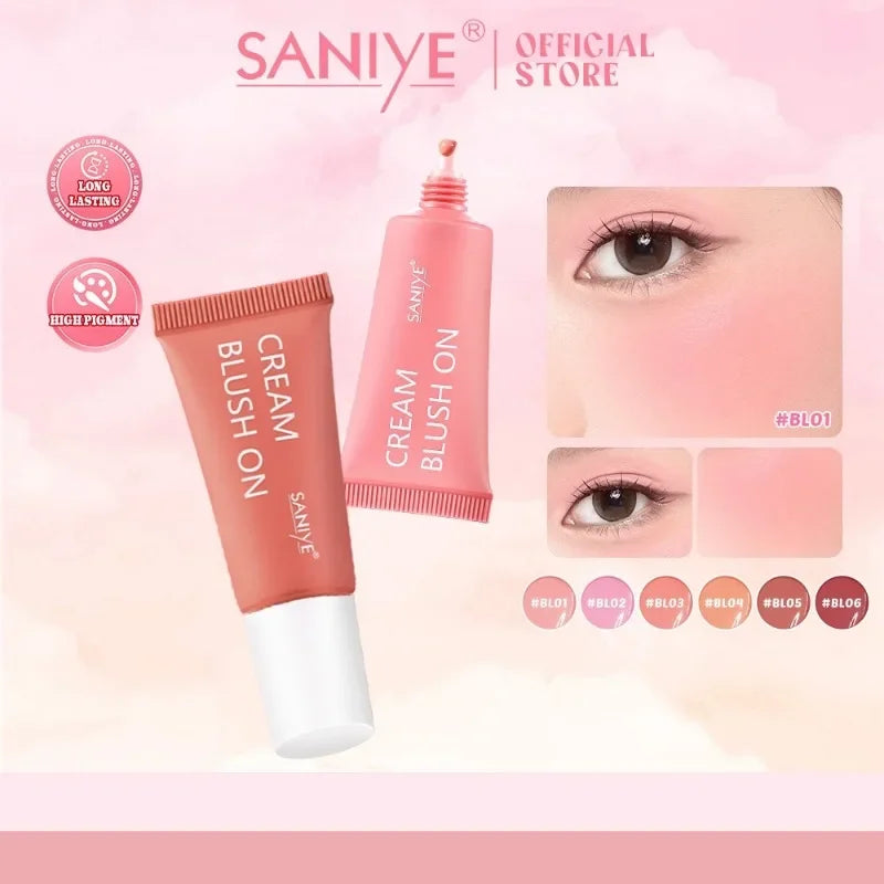 Liquid Blush Cream Stick | Matte Peach Pink Cheek Makeup