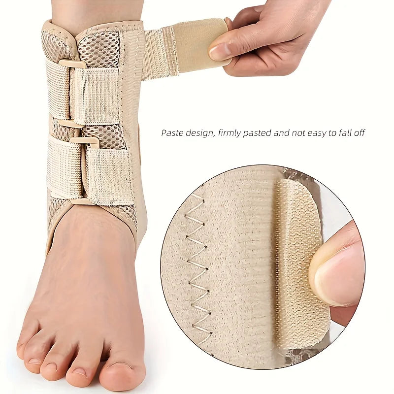 1Pcs Adjustable Compression Ankle Sleeve Elastic Ankle Brace Guard Foot Anti-Sprain Support Heel Protective Strap Peaceful Pleasures Health and Wellness