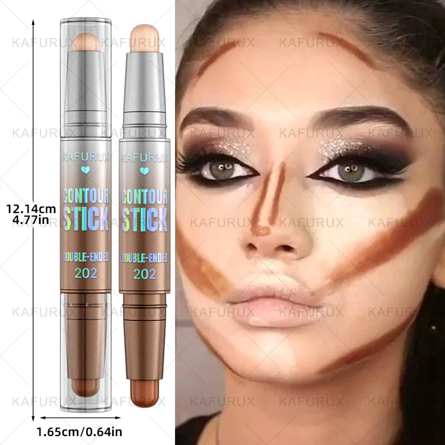 KAFURUX Dual-Ended Contour & Concealer Stick | Long-Lasting