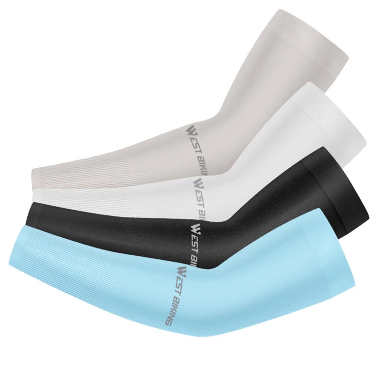 Cooling UV Protection Arm Sleeves for Men Women Summer Sunscreen Sunblock Cycling Running Fishing Driving Sport Cover Peaceful Pleasures Health and Wellness