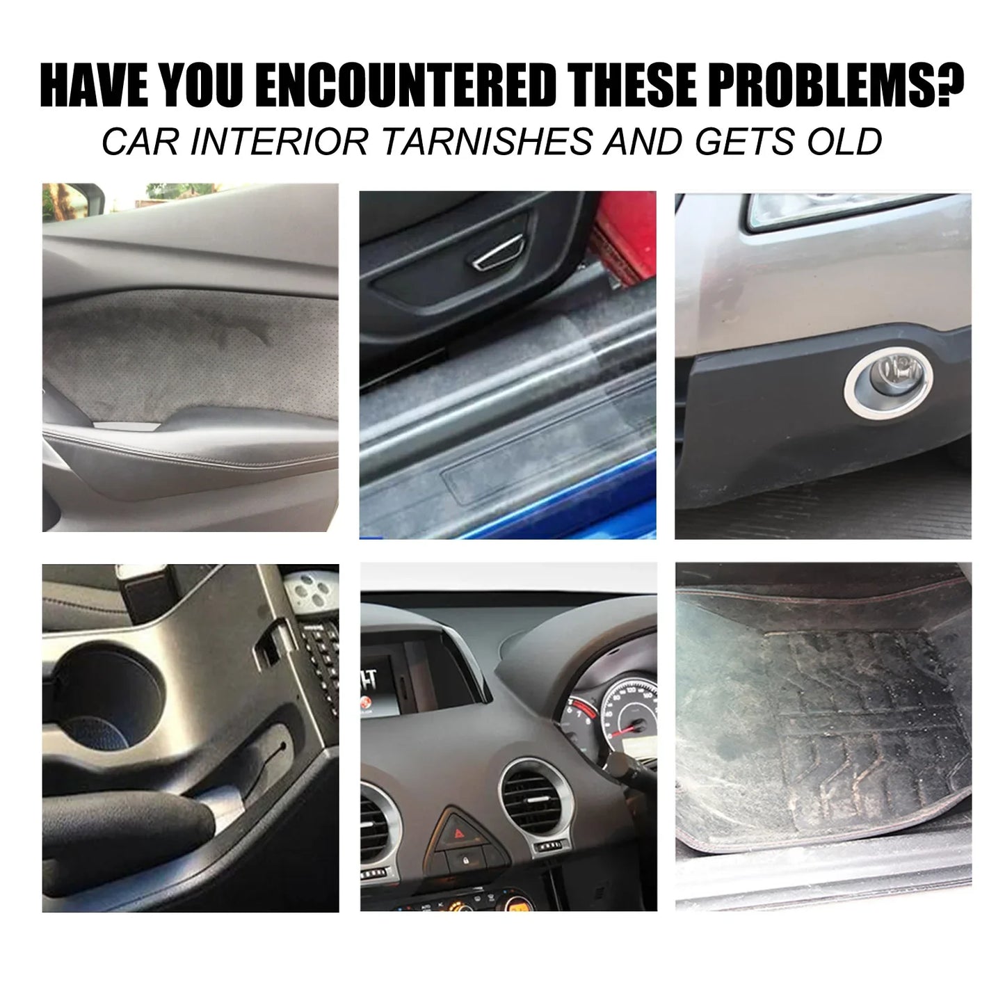 RayHong Car Ceramic Coating Plastic Restorer & Interior Detailer