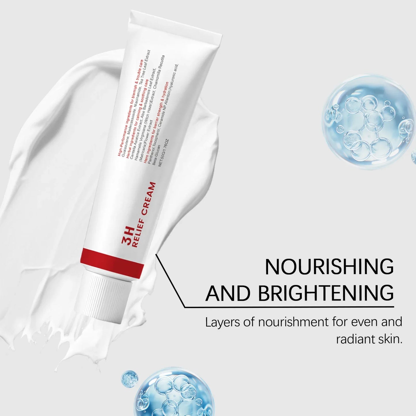 Centella Nicotinamide Face Cream – Moisturize, Brighten & Calm