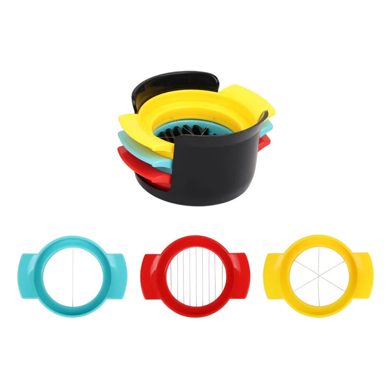 3-in-1 Egg Slicer Cutter & Shaping Tool | Kitchen Gadget