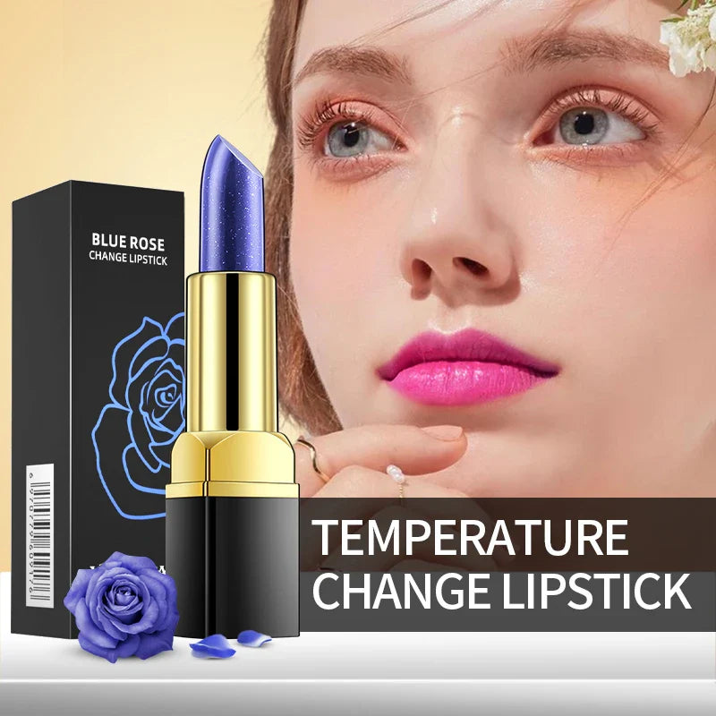 YANQINA Blue Rose Color-Changing Lipstick | Moisturizing Lip Tint