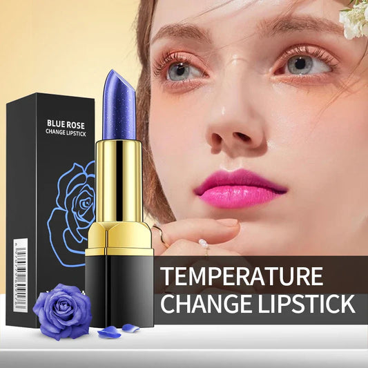 YANQINA Blue Rose Color-Changing Lipstick | Moisturizing Lip Tint Color-Changing Lipstick Oasis Select