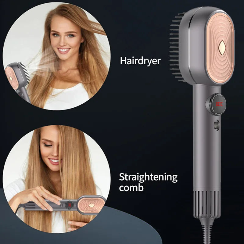 New Negative Ion Hair Dryer Professional Salon Portable Negative Ion High Speed Hair Dryer and Straightener Powerful Hair Dryer Peaceful Pleasures Health and Wellness