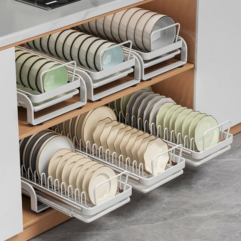 Carbon Steel Dish Drainer Rack | Kitchen Countertop Organizer