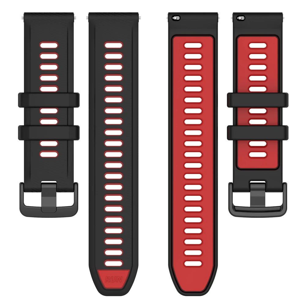 22mm Sport Silicone Watch Band – Xiaomi, Samsung & Garmin