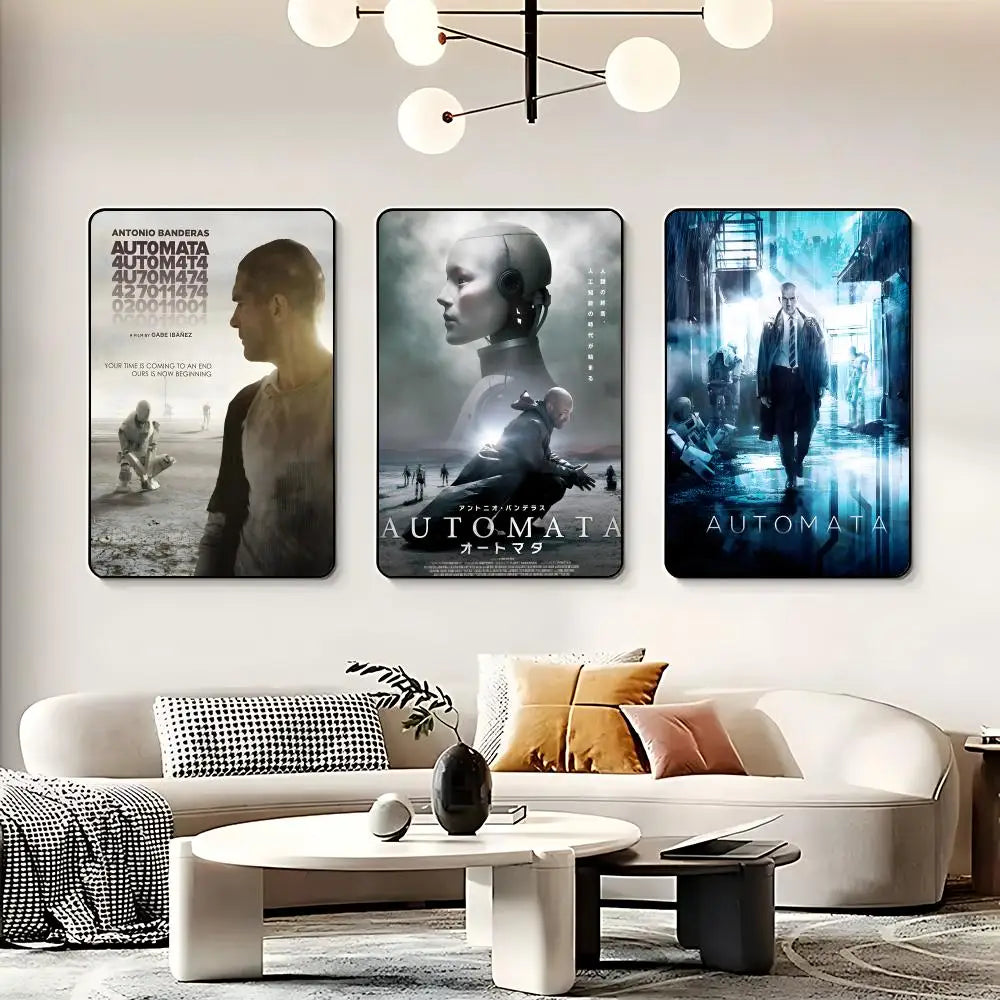 NieR: Automata HD Wall Poster – Self-Adhesive Waterproof Art Gaming Wall Poster Peaceful Pleasures Health and Wellness