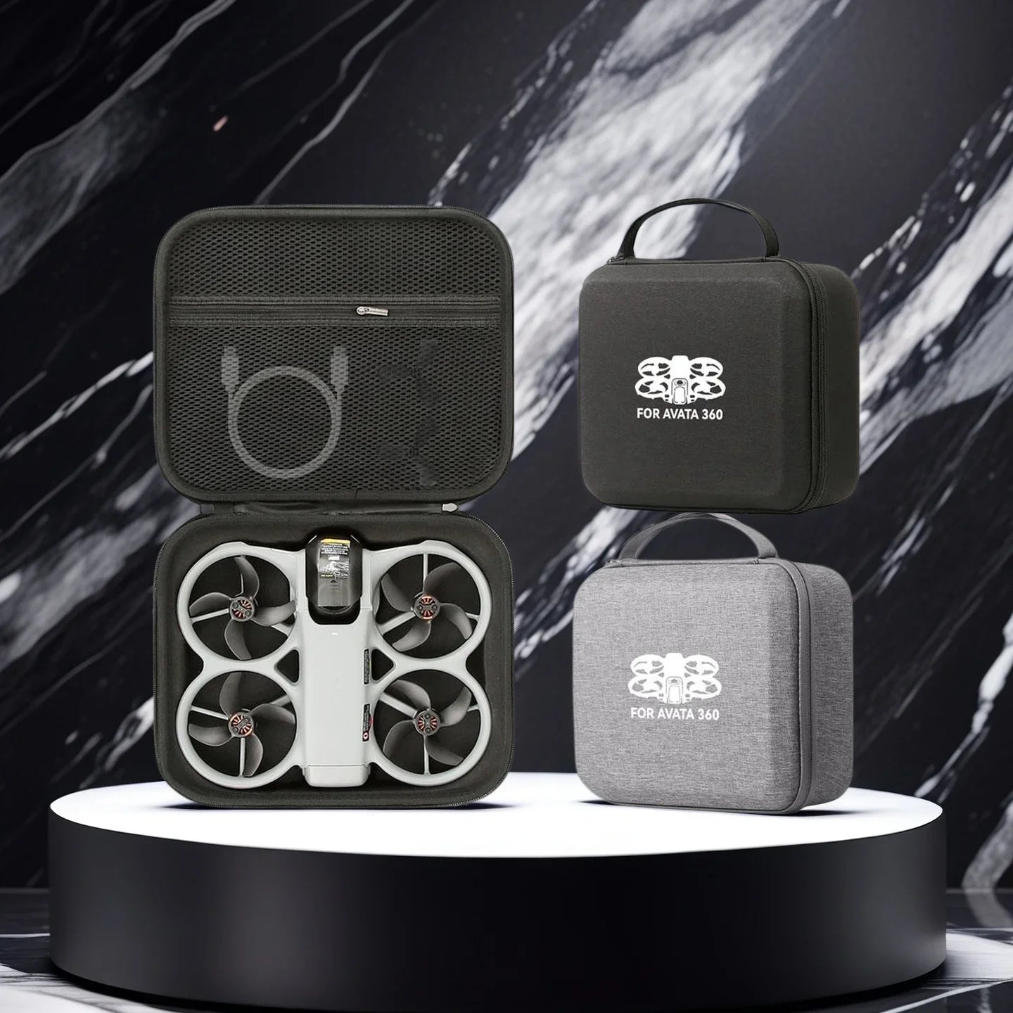 DJI Avata 360 Carrying Case – Nylon Drone Storage Bag | GRWIBEOU
