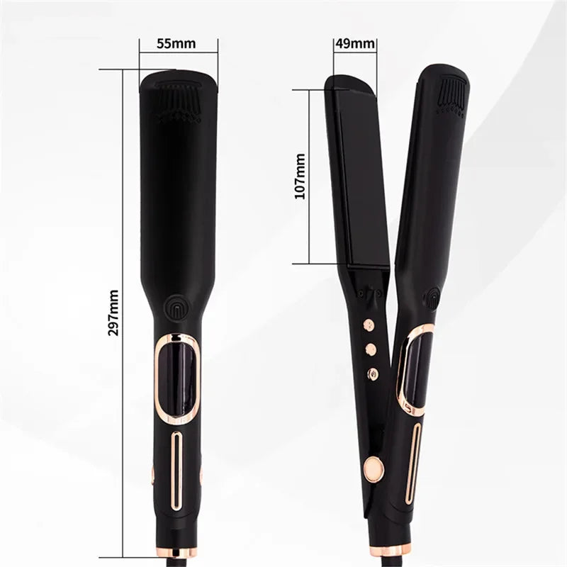 URGGU 480°F Wide Plate MCH Hair Flat Iron | Hard Anodized