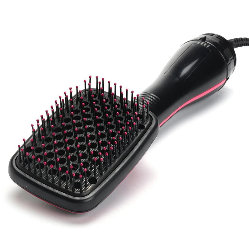 Professional One Step Iron Hot Air Hair Brush Comb Curler Tools Hot Curlers Hot Combs Straightener Peaceful Pleasures Health and Wellness