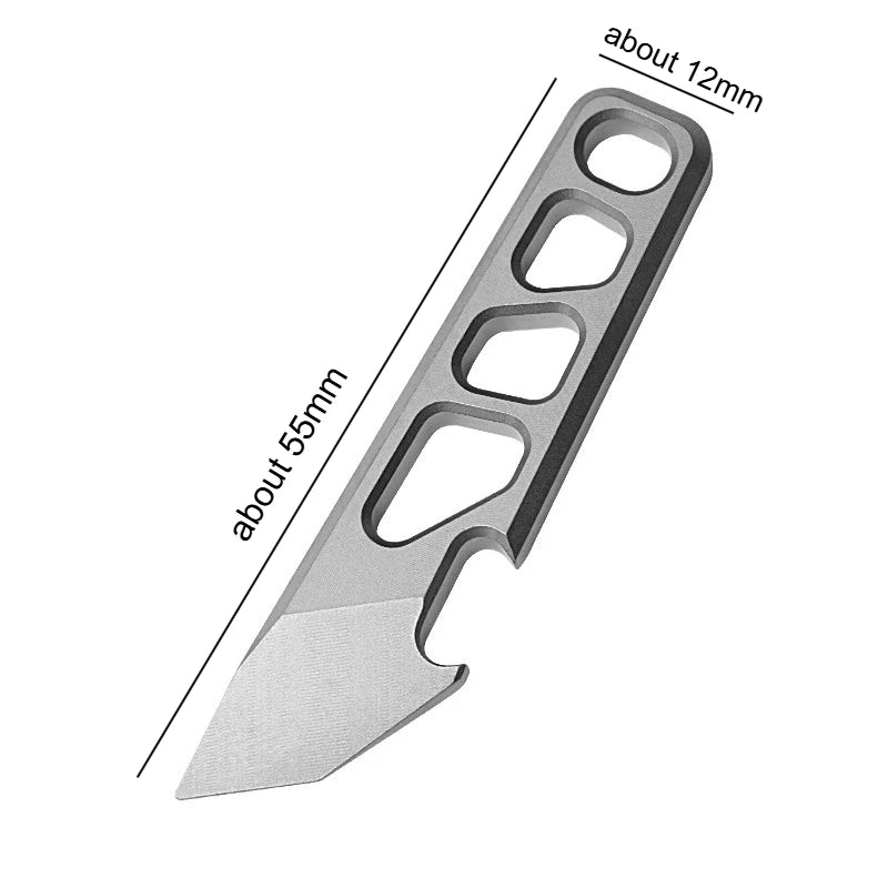 1pc Metal Mini Pry Bar Bottle Opener Keychain Pendant Multifunctional Express Delivery Tool Peaceful Pleasures Health and Wellness