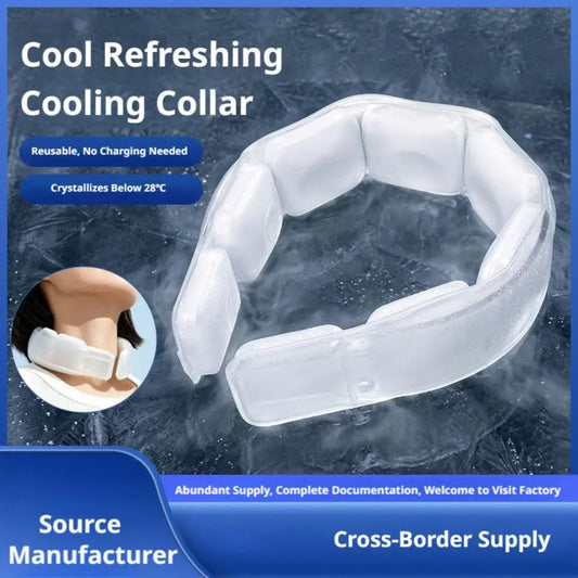 Wearable PCM Cooling Neck Wrap – 150-Min Ice Neckband Cooling Neck Wrap Oasis Select