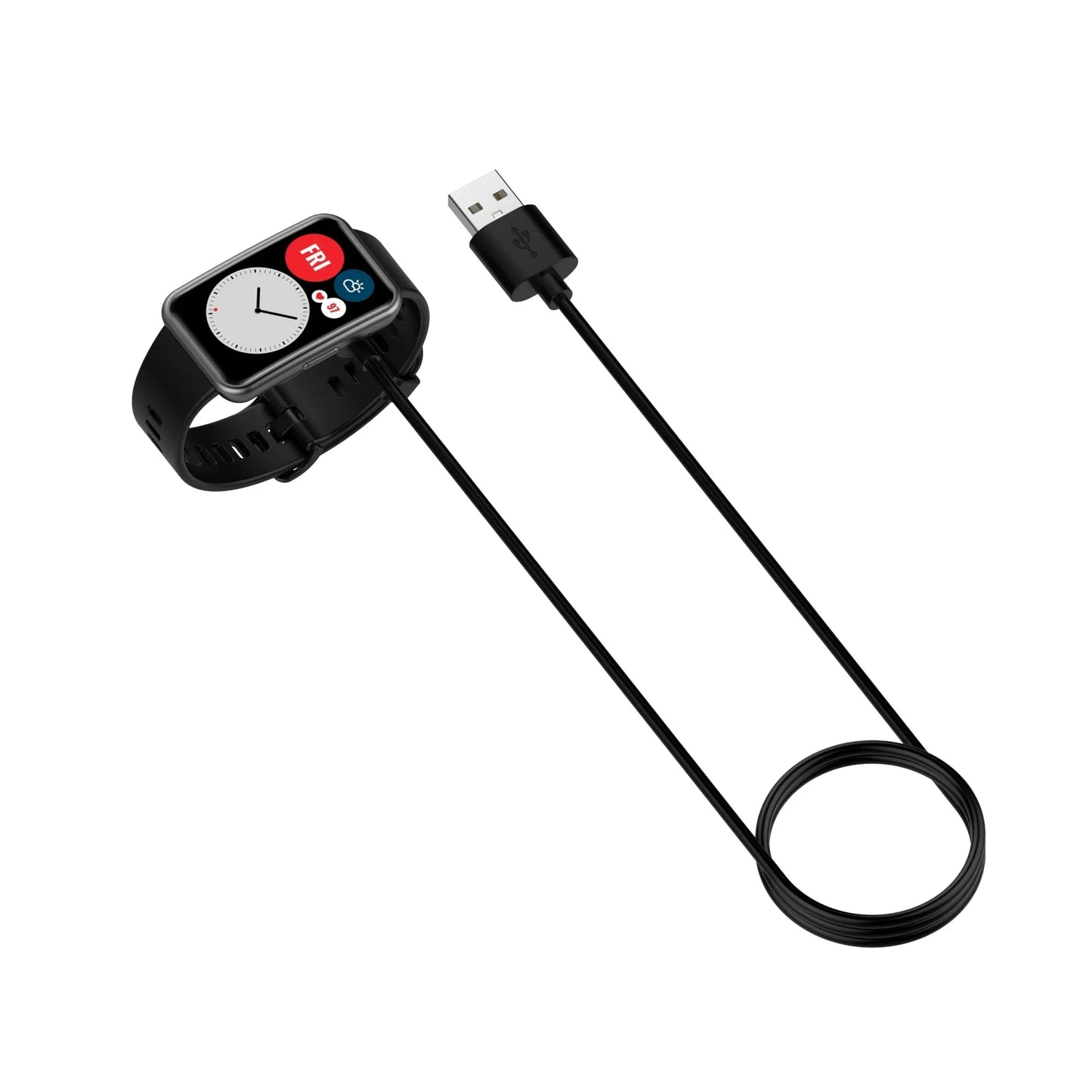 USB Charging Cable for Huawei Band 9/8/7/6 & Watch Fit 3/2 Peaceful Pleasures Health and Wellness