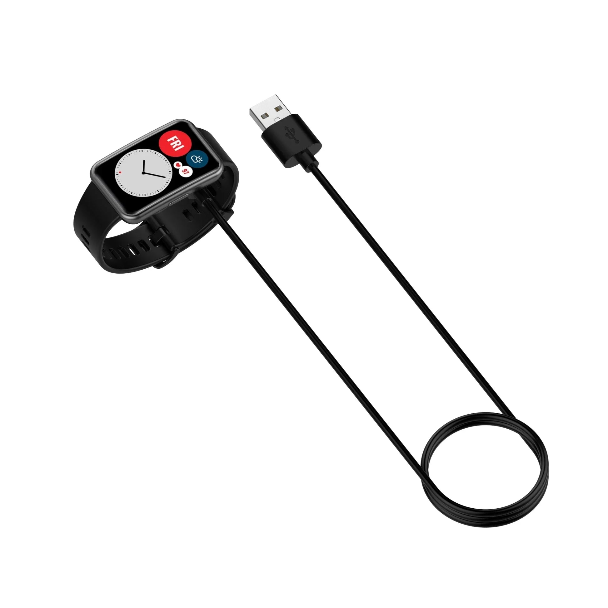 USB Charging Cable for Huawei Band 9/8/7/6 & Watch Fit 3/2 Peaceful Pleasures Health and Wellness