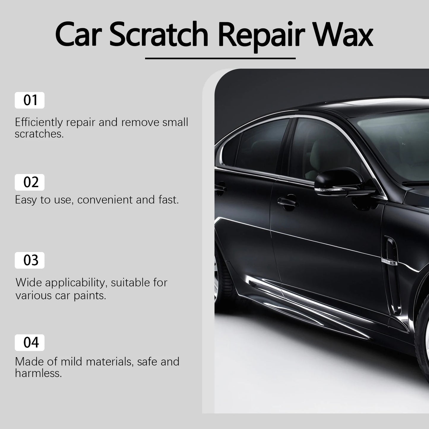 Homonth Car Scratch Repair Polish Cream – Swirl Remover 50g