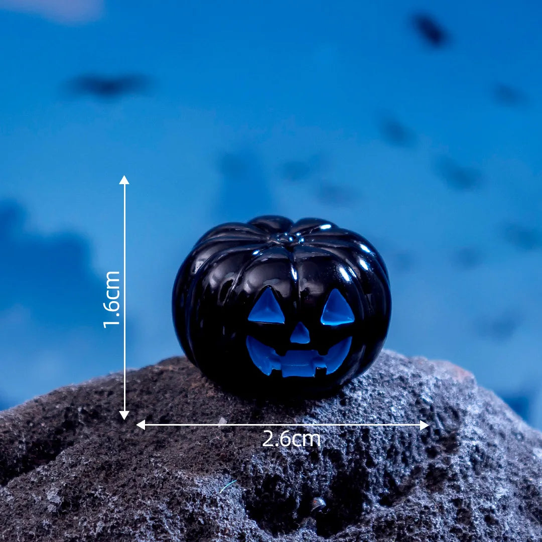 1pcs Halloween Witch Owl Bat Ghost Skeleton Candle Figurine Home Decor Miniature Fairy Garden Decoration Accessories Home Decor Peaceful Pleasures Health and Wellness 7