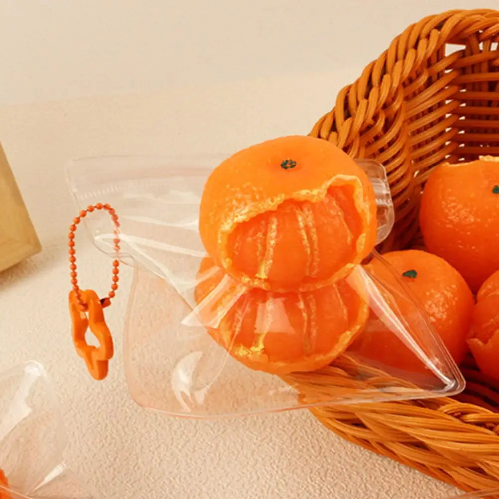 Peeled Tangerine Squeeze Fidget Toy – Slow Rebound Sensory Ball