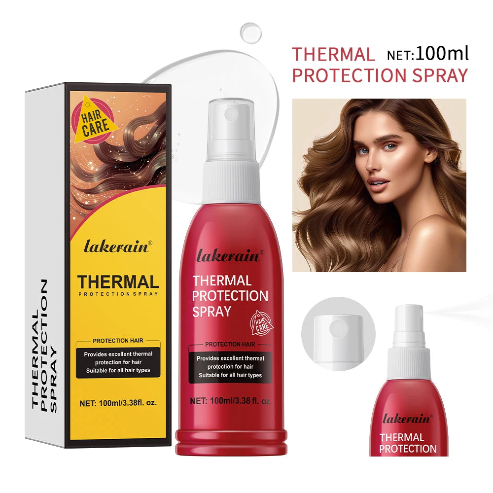 New Heat Protectant Spray Thermal and UV Protection Serum for Damage Hair Moisturizing Treatment Repair Conditioner 100ml Peaceful Pleasures Health and Wellness Nourishing
