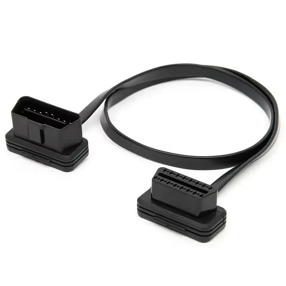 OBD II OBD2 16 Pin Splitter Extension 1x Male and 2X Female Extension Cable Adapter 60cm Peaceful Pleasures Health and Wellness 1PCS