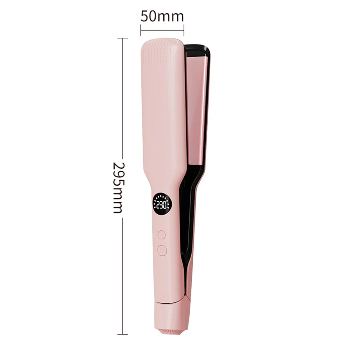 URGGU Wide Plate Hair Straightener – Oil Coating & PTC 60W