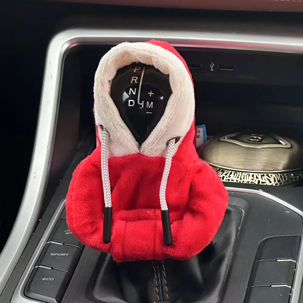 Mini Hoodie Gear Shift Knob Cover – Universal Car Decor