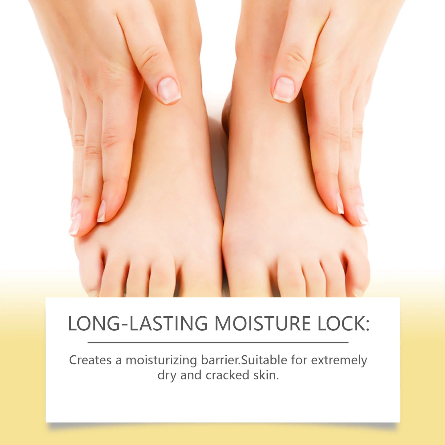 Hand Foot Moisturizing Stick Anti-Cracking Feet Exfoliating Removal Dead Skin Smooth Soft Skin Hand Feet Nourishing Care Balm Peaceful Pleasures Health and Wellness