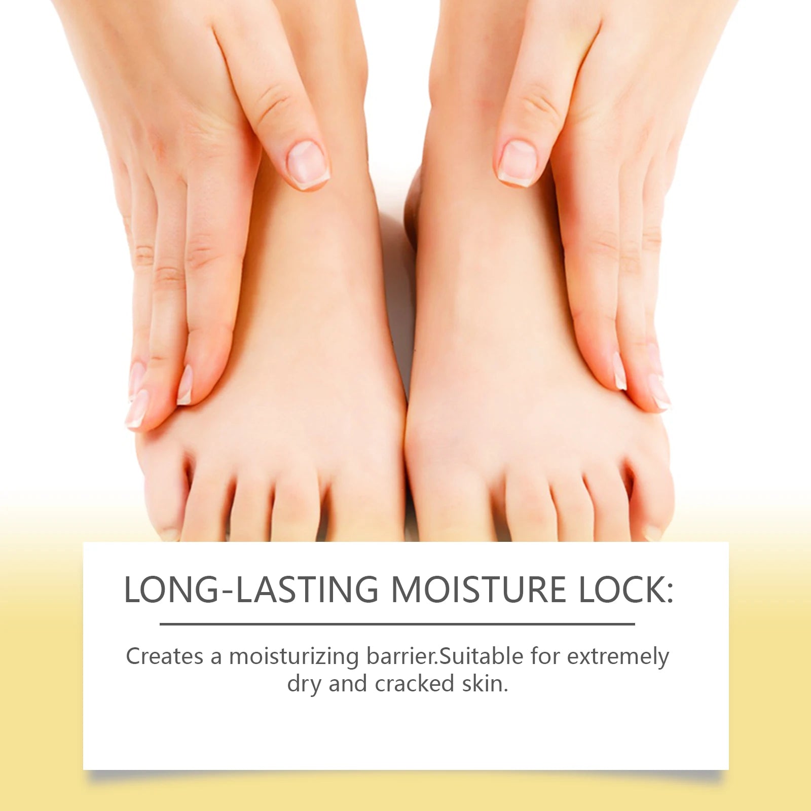 Hand Foot Moisturizing Stick Anti-Cracking Feet Exfoliating Removal Dead Skin Smooth Soft Skin Hand Feet Nourishing Care Balm Peaceful Pleasures Health and Wellness