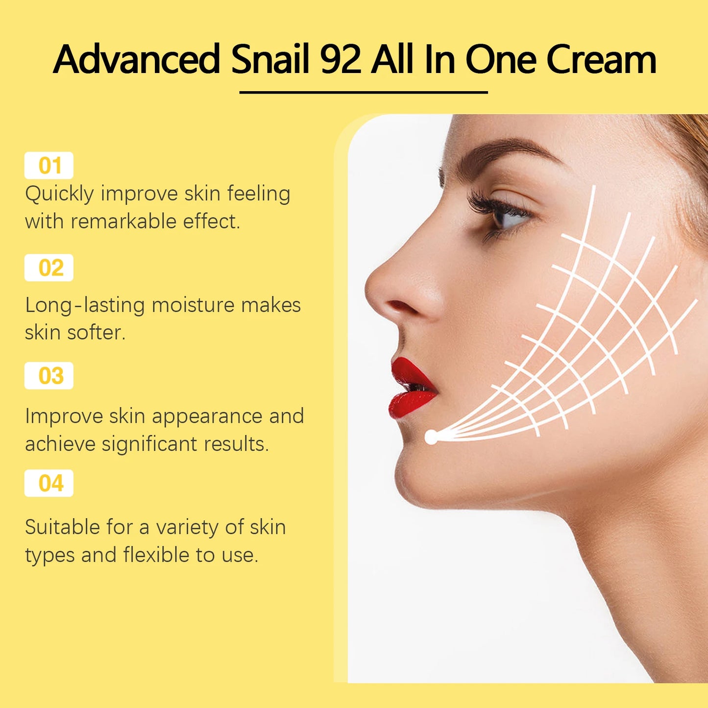 Snail 92 Mucin All-in-One Cream – K-Beauty Moisturizer