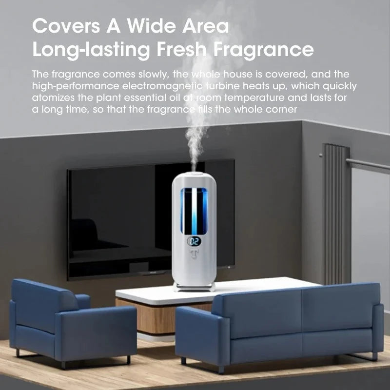 Mini Smart Essential Oil Diffuser for Room and Office USB Automatic Aromatherapy Machine Air Purification Aroma Enhancer Peaceful Pleasures Health and Wellness