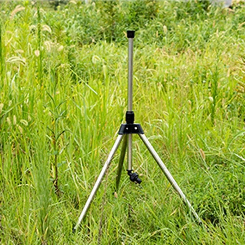 360 Rotary Irrigation Tripod Lawn Garden Sprinkler Telescopic Support