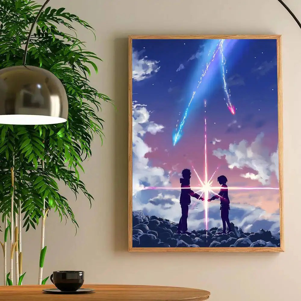 Anime Cartoon Canvas Wall Art Poster HD Print | Home Decor