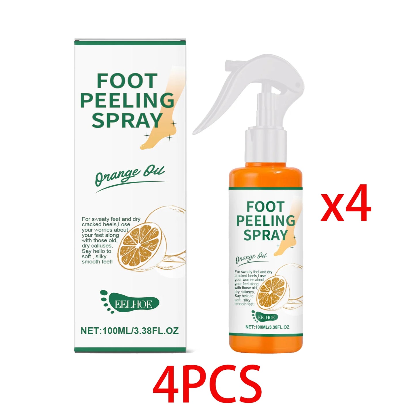 Foot Exfoliating Spray | Salicylic Acid & Allantoin 100ml