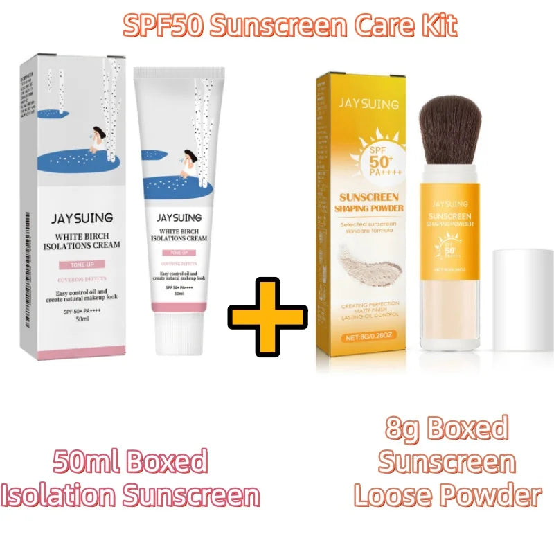 SPF50 Sunscreen Loose Setting Powder – Matte Oil Control 8g