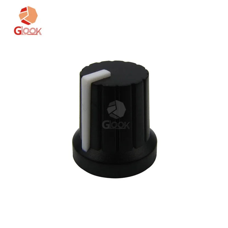 Potentiometer Plastic Knob Cap Plum Handle Amplifier Tuning