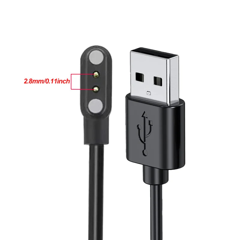 Universal Magnetic USB Charging Cable – Smartwatch & Devices Peaceful Pleasures Health and Wellness N020