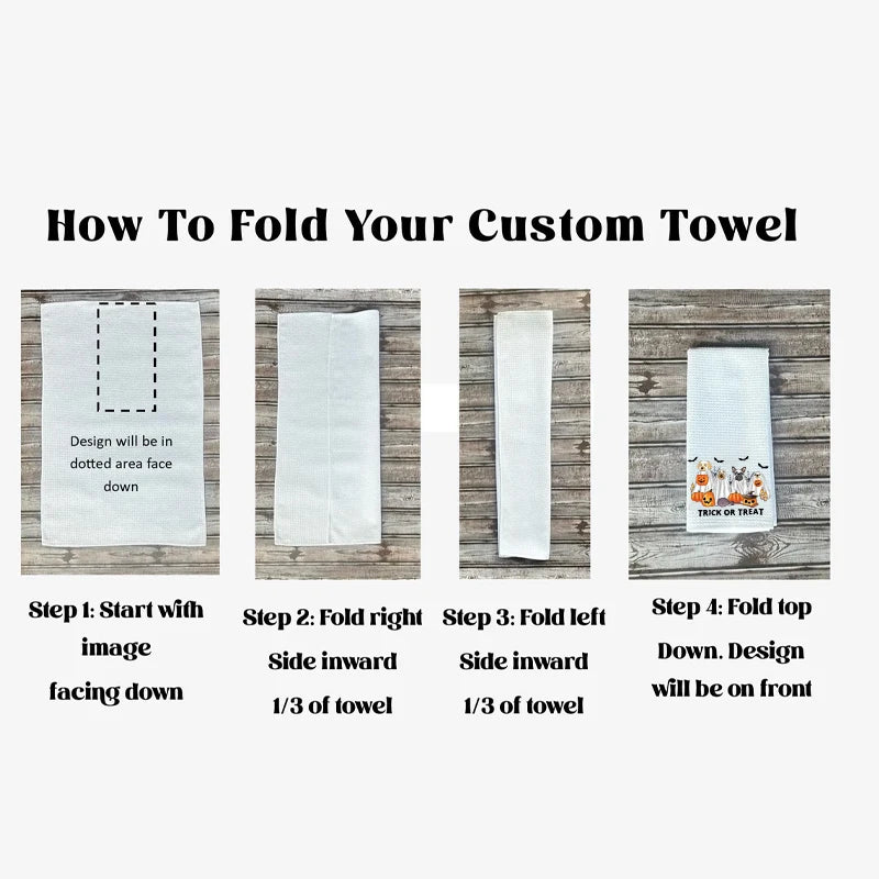 Halloween Dog Tea Towel | Spooky Puppy Kitchen & Bath Gift