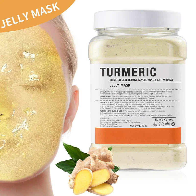 Turmeric Jelly Mask Powder – Oil Control & Blackhead Removal