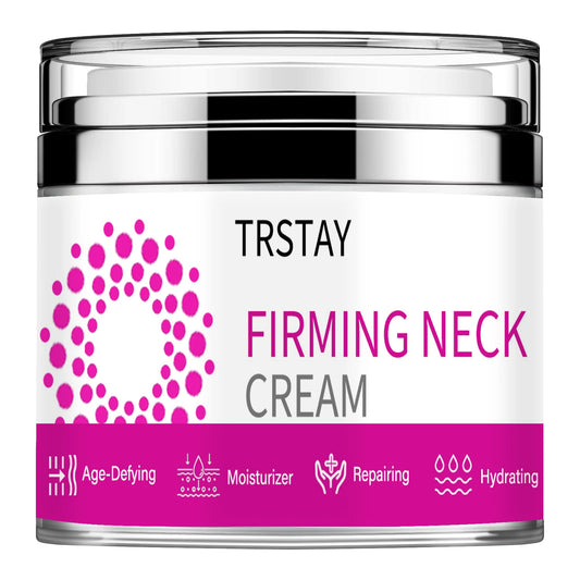 ACTIVSCIENCE Neck Firming Cream - Natural Anti-Aging Facial Moisturizer with Retinol Collagen & Hyaluronic Acid - Day & Night An Peaceful Pleasures Health and Wellness 50G